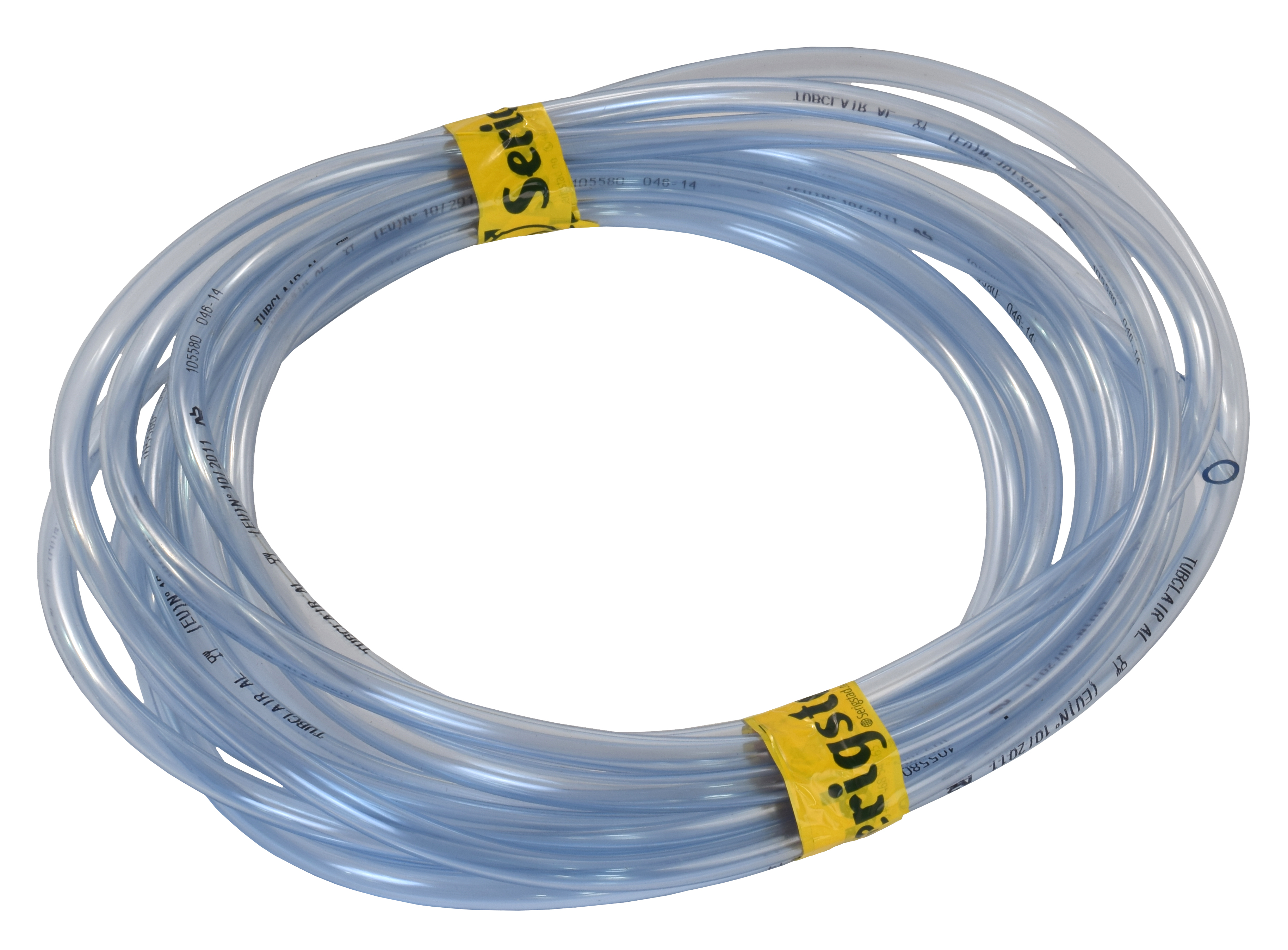 Styreslange med slangeklemmer 10 m