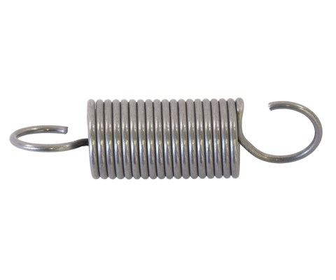 Rustfri strekkfjær 15x55x1,5 mm