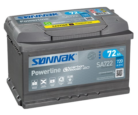 Bilbatteri powerline SA722