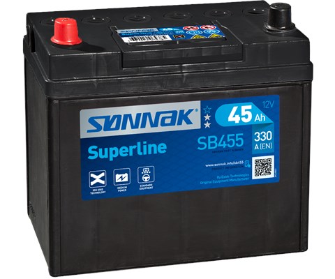 Bilbatteri superline SB455