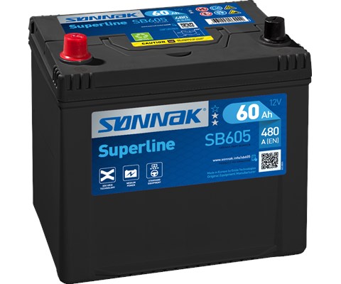 Bilbatteri superline SB605