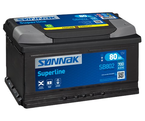 Bilbatteri superline SB802