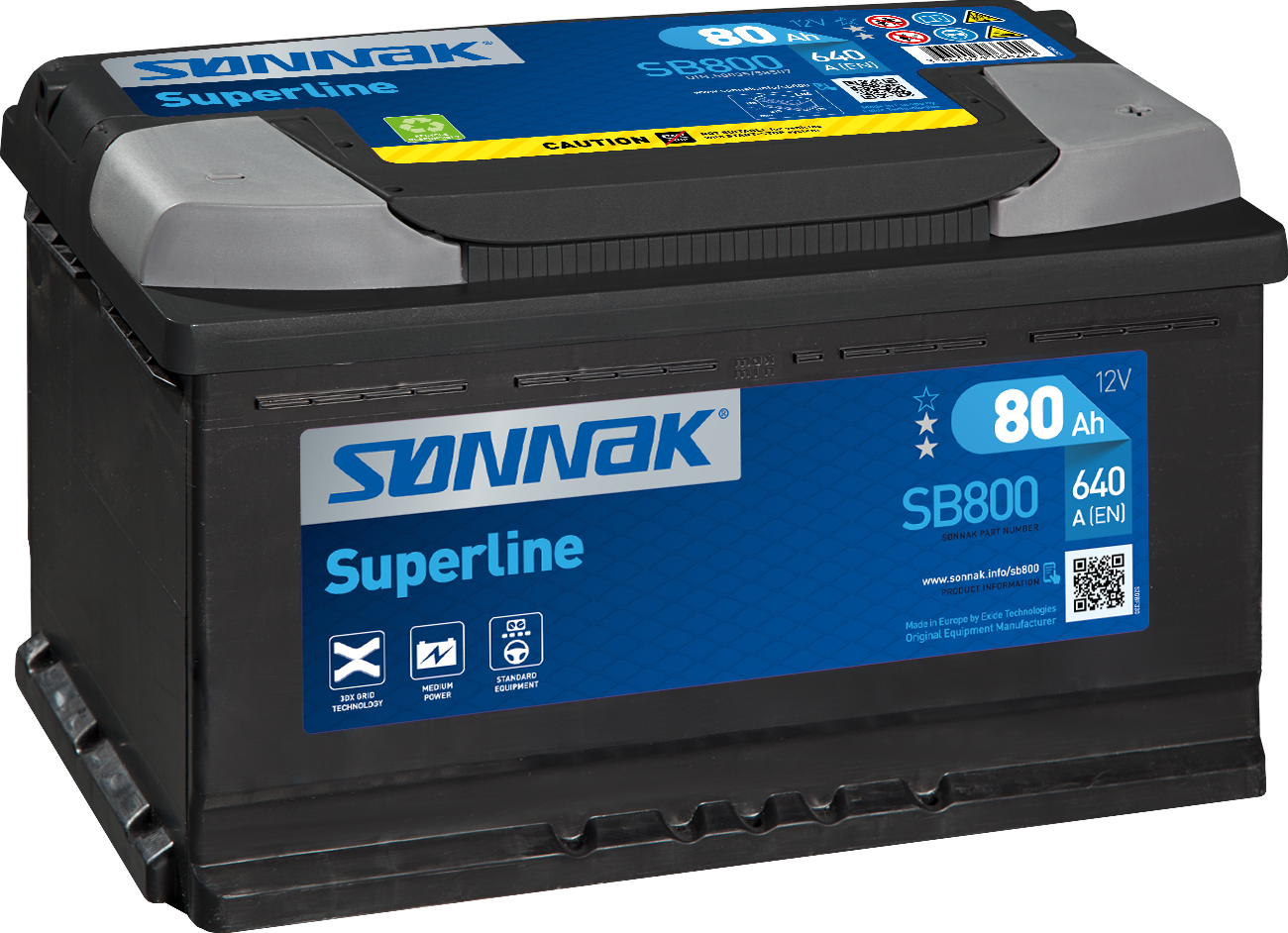 Bilbatteri superline SB800