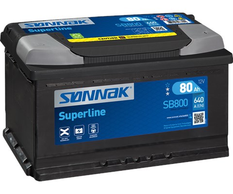 Bilbatteri superline SB800