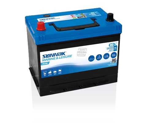 Båt og fritidsbatteri Dual SR350