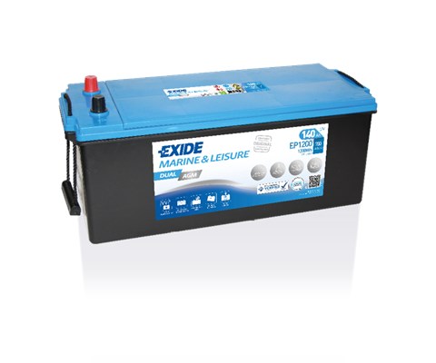 Båt og fritidsbatteri Dual AGM EP1200