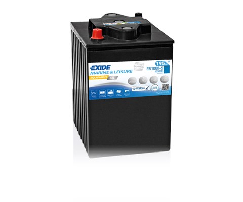 Båt og fritidsbatteri Equipment GEL ES1000-6