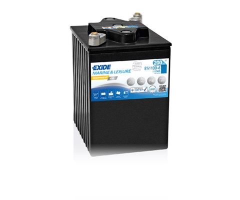 Båt og fritidsbatteri Equipment GEL ES1000-6