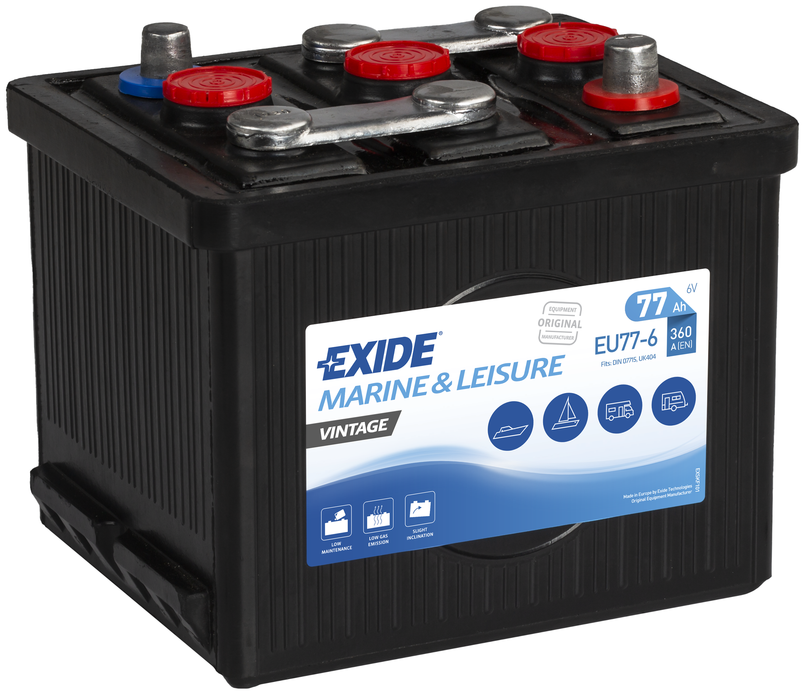 Bilbatteri vintage EU77-6