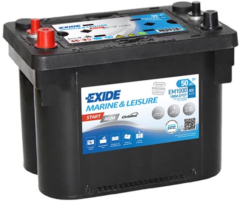 Startbatteri AGM EM1000