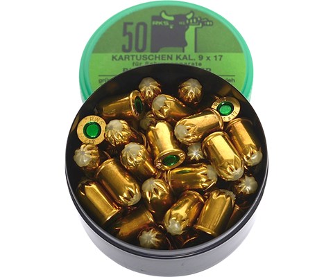 Patron til boltepistol grønn 50 stk
