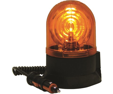 Varsellampe roterende med magnetfot