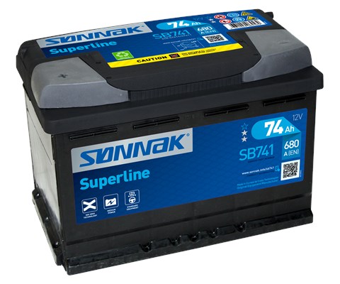 Bilbatteri superline SB741