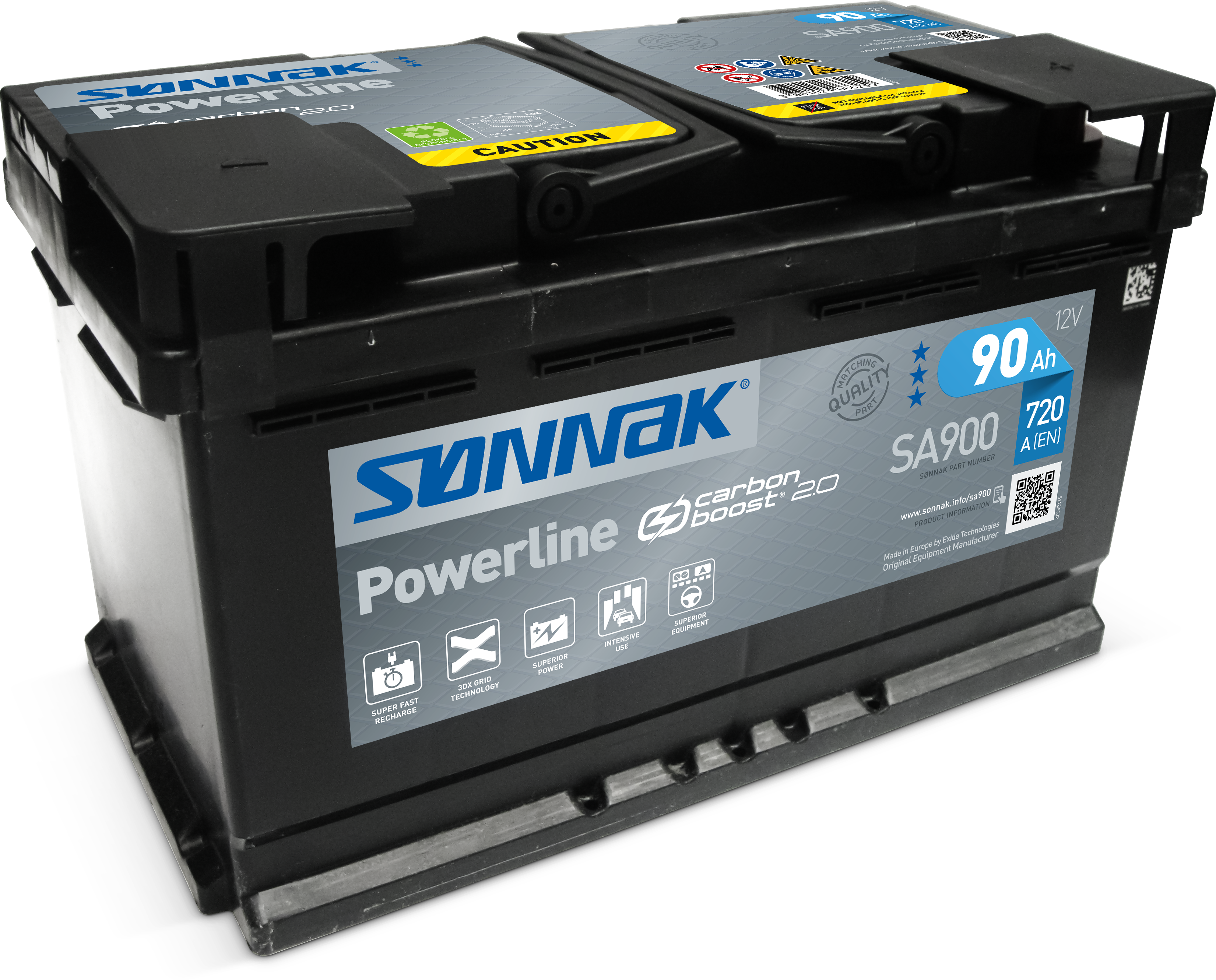 Bilbatteri powerline SA900