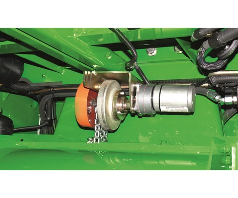 Kran for kornprosessor