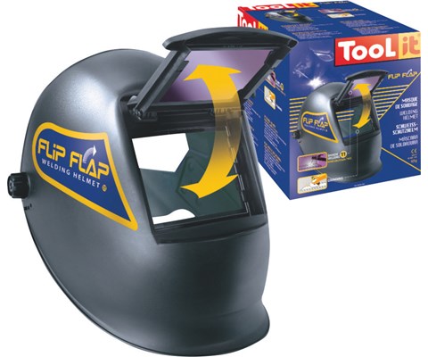 Sveisehjelm med vippevisir