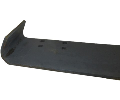 Veiskjær plant utannet og endebøyd høyre 895 mm