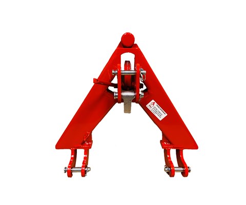 Triangelfeste for kompakttraktor