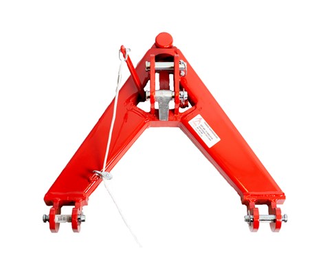 Triangelfeste for kompakttraktor