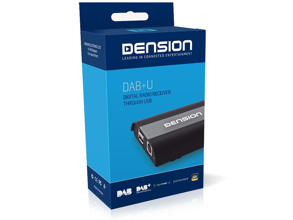 DAB-integrering via USB-inngang