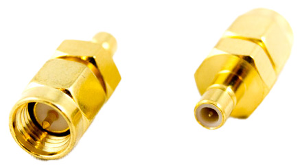 Antenneadapter SMB(han)-SMA(han)