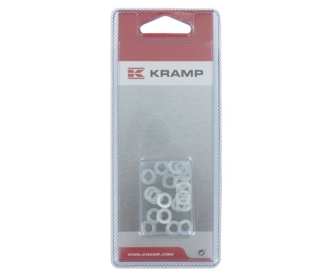 Flat låseskive Ø10 mm 20 stk