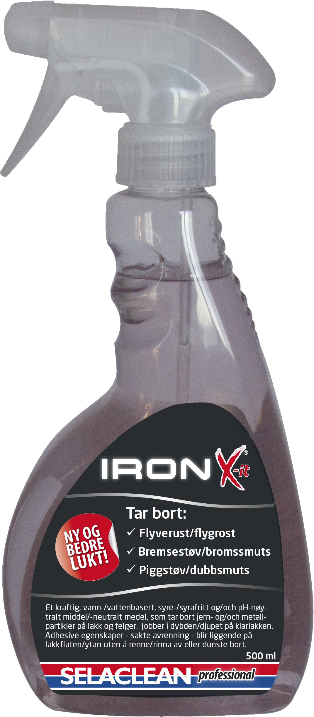 Proff iron X-it 500 ml