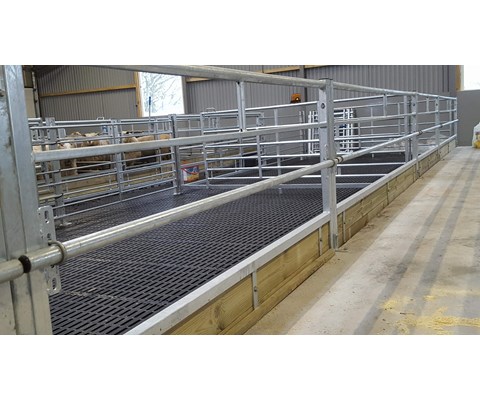 Langsgående justerbar front 1950 mm