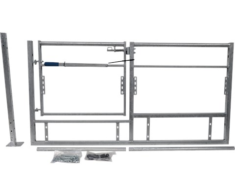 Langsgående justerbar front med port 1950 mm