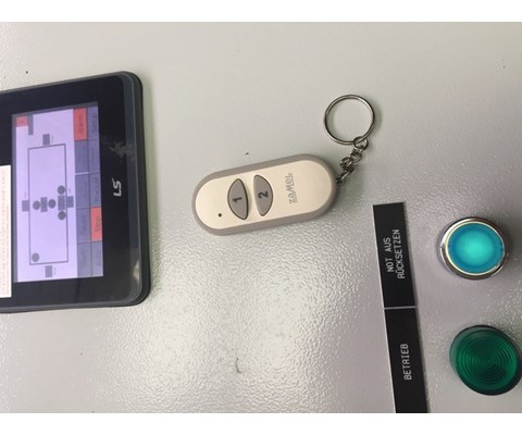 Omrørerskrue for plantørker