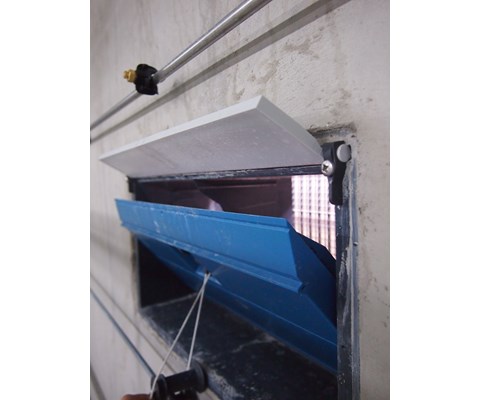 Skov kjøle- og befuktningsanlegg til gris og fjørfe