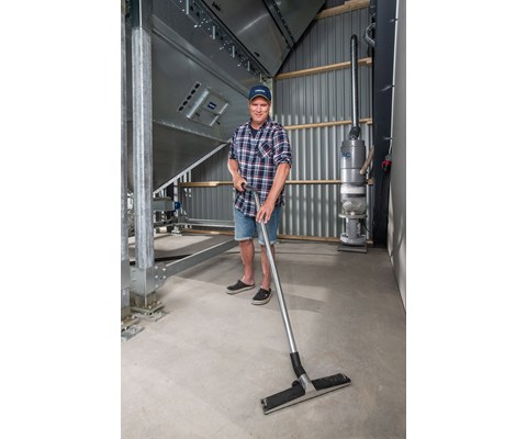 Sentralstøvsuger Cevac for kornanlegg