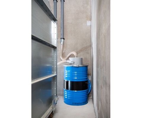 Sentralstøvsuger Cevac for kornanlegg