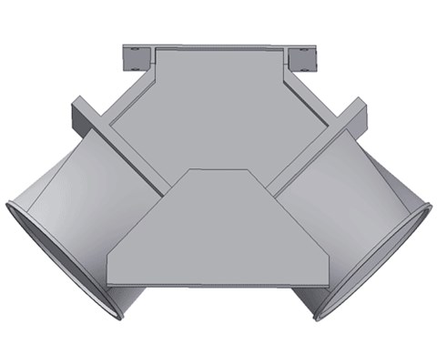 Fordeler 2-veis 45 grader