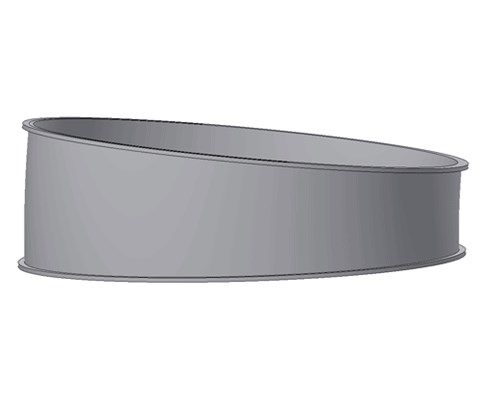 Galvanisert Rør bøyd