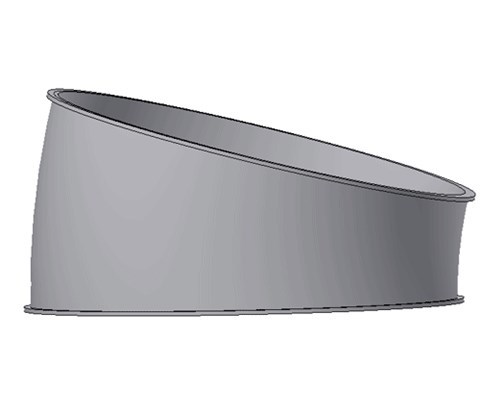 Galvanisert Rør bøyd