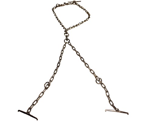 Krybbeende kjettinglenke dobbel