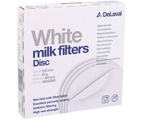 Melkefilter runde 20 g