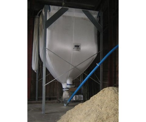 Tekstilsilo Kvadratisk - diameter 40 cm