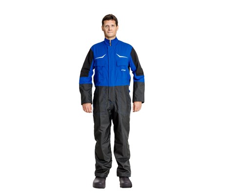 Melkedress blå 4XL