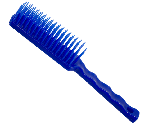 Manbørste Flexi blå