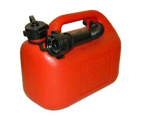 Bensinkanne rød 5 L