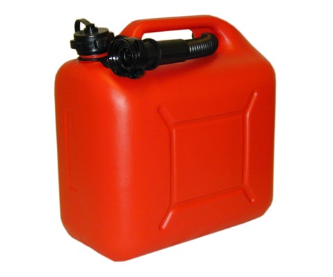 Bensinkanne rød 10 L