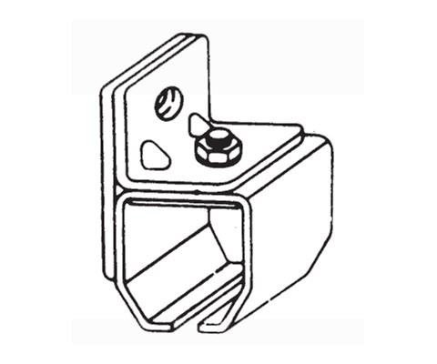Enkel Veggbrakett 400 kg
