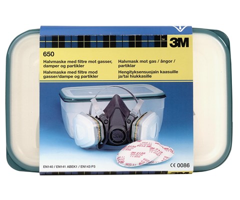 Maskesett 650 Agri med filter