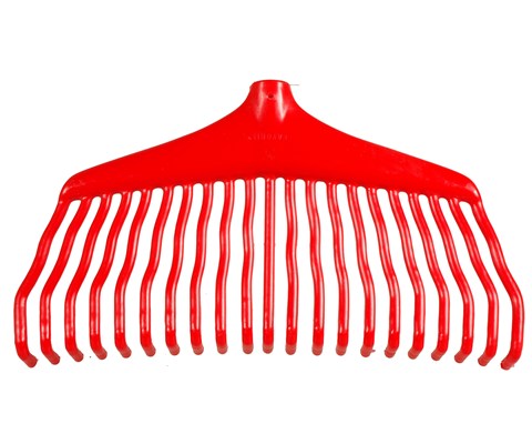 Solør hode til plenrive rød