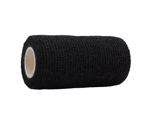 Selvkledende bandasje svart