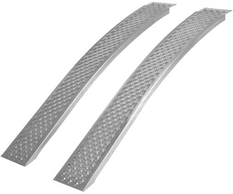 Oppkjøringsrampe buet 2 m