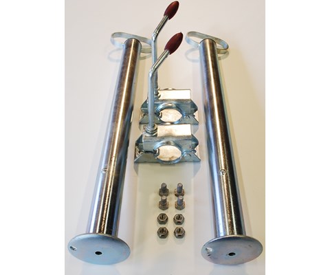 Støttebein med klemme