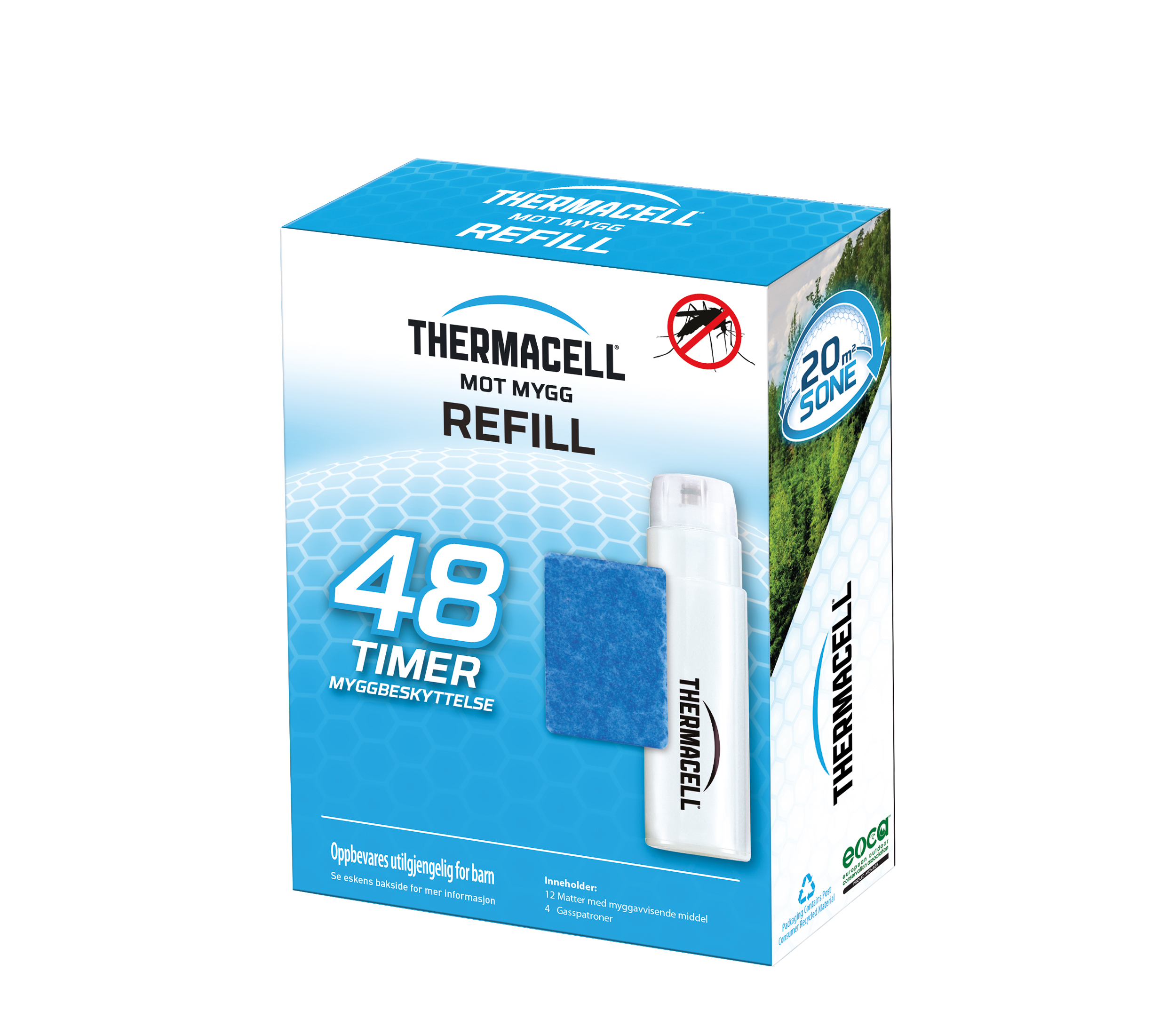 Mot Mygg refill R4 4-pk